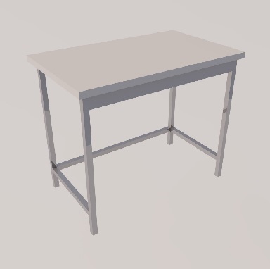Стол для обвалки с поверхностью из полипропилена ОСП-08/7(850)